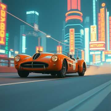Racing Through the Flames
