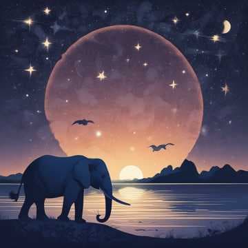 The whale and the elephant 