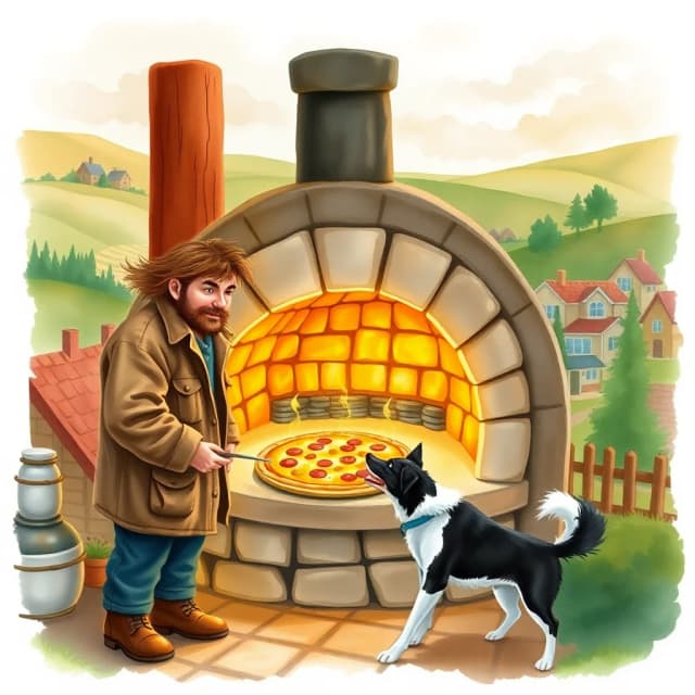 Pizza Fire in Tangam