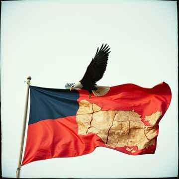 Alone Red White and Blue