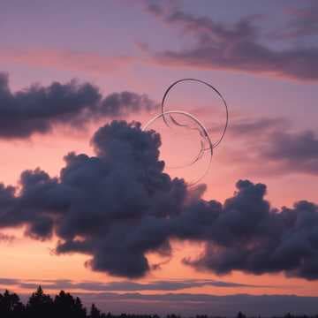 Fading Smoke Rings