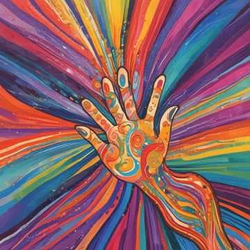 The Hand of Jesus
