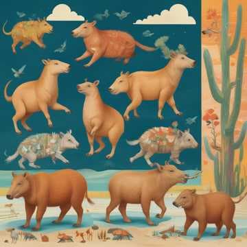 Capybara to the moon