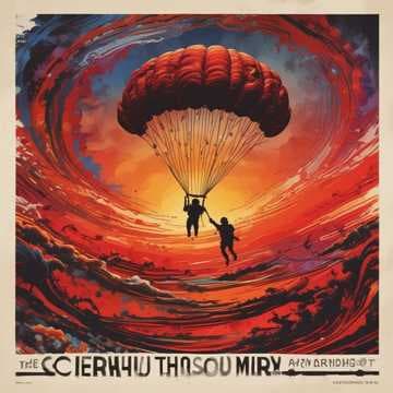Parachutes of Many Troops