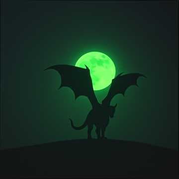 "When the Moon Bleeds Green"