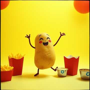 With Fries