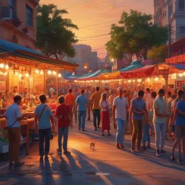 Street Food Festival Nacht