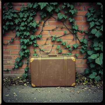 Flüchtling an der Wand