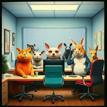 Office Circus, Sane and Mad