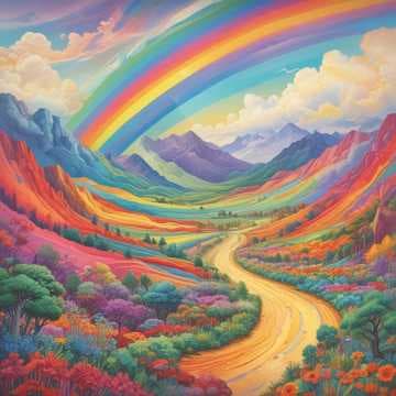 Rainbow Dreams Fly