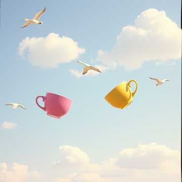 Gusini vs Krokodilo! Tea Time in the Sky