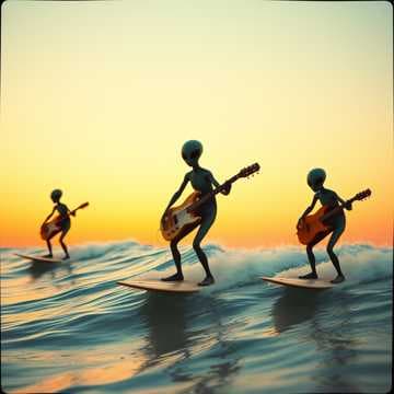 Surfing con Extraterrestres