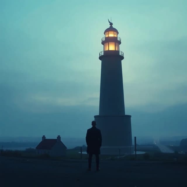 In the distance 