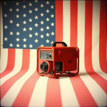 American Red White and Blue