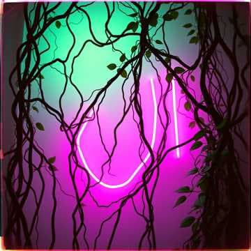 Tangled in Neon Dreams
