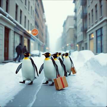 Walk Like a Penguin