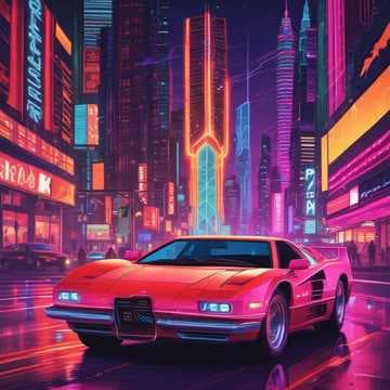 **Neon Fusion: Me and Testarossa**