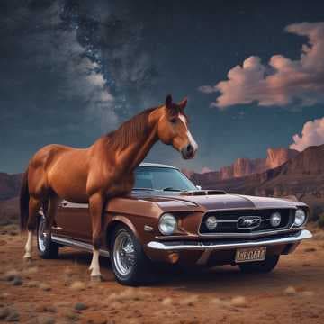 Whiskey und Mustang