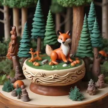 The fox eat so much pizza 