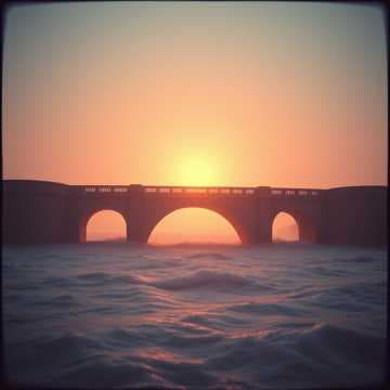 Timeless Bridge of Dawn