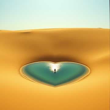 قلب في يديك ارتمي
