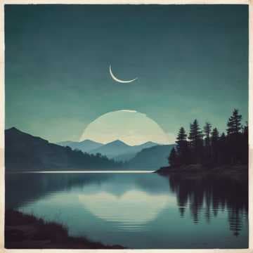 Evening Moon Blessings