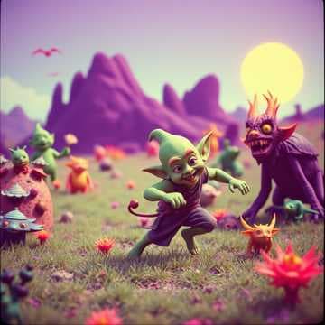Jarak the chaotic goblin