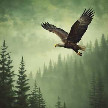 Eagle in the Sky