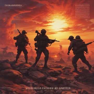 Parachutes of Many Troops