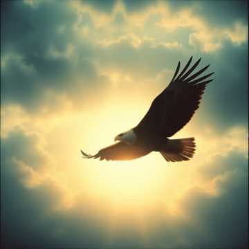 Under my wings. 