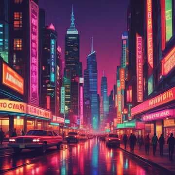 Neon Dreamscape
