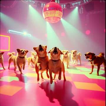 Hunde Techno Beat