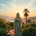 رداء الربيع الأخضر