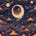 In the silence off the night 