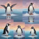 ちびちゃん 可愛い ペンギン