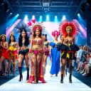 Miss international fashion show