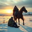 Sankt Martins Mantelteil