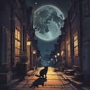 Raccoon and the Moon