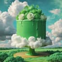 Spinach Cake Delight