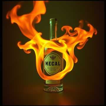 Ella no se perdía un mezcal 