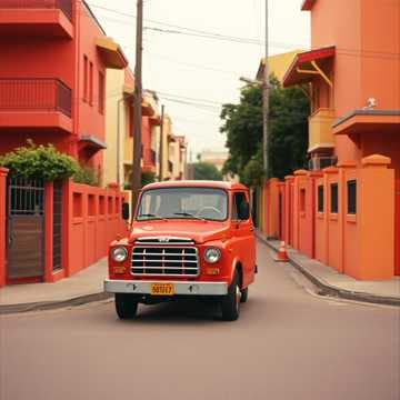 Little Leo's Big Red Truck