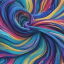 La de la minifalda azul 