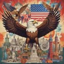 Stars and Stripes Rising