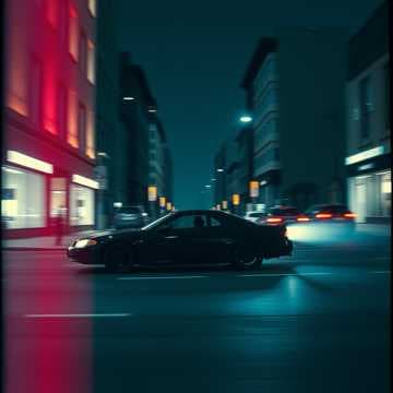 Frankfurter Streets Brennen