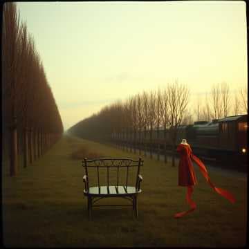 Le Banc Sous Les Peupliers