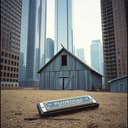 Urban Shadows on a Dusty Road