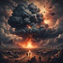 Parachutes Of Many Troops