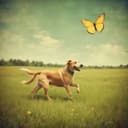 “Yellow Dog, Cat, and Me”