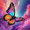 Mariposa que vuelas por la vida. Autor: A.A.Mc.V