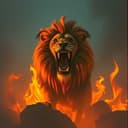 Warrior Forge in Fire